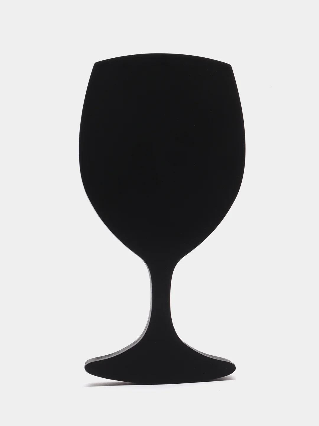 Серебряный подарочный набор Wine (Вино): деревянный футляр в форме бокала, штопор, каплеуловитель