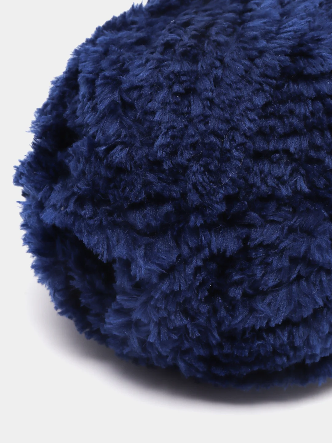 Синий пряжа YarnArt Fable Fur, микро полиэстер, 100 г, 100 м