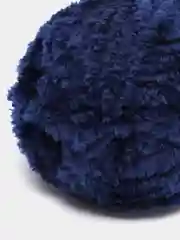 Синий пряжа YarnArt Fable Fur, микро полиэстер, 100 г, 100 м