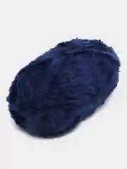 Синий пряжа YarnArt Fable Fur, микро полиэстер, 100 г, 100 м