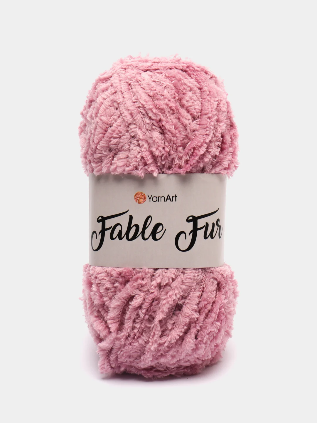 Пудровый пряжа YarnArt Fable Fur, микро полиэстер, 100 г, 100 м