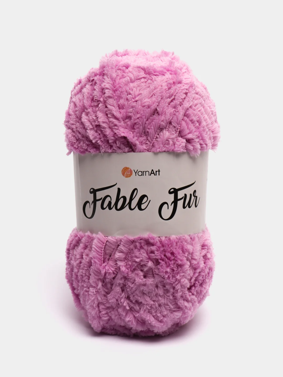 Лавандовый пряжа YarnArt Fable Fur, микро полиэстер, 100 г, 100 м