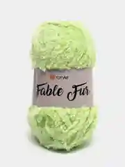Лайм пряжа YarnArt Fable Fur, микро полиэстер, 100 г, 100 м