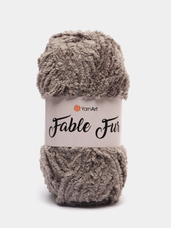Пряжа YarnArt Fable Fur, микро полиэстер, 100 г, 100 м