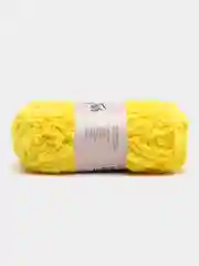 Желтый пряжа YarnArt Fable Fur, микро полиэстер, 100 г, 100 м