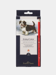Карандаши цветные Easycolor Bruno Visconti, 12 цветов, дерево, трехгранные, 30-0028