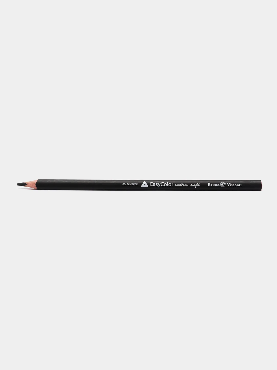 Карандаши цветные Easycolor Bruno Visconti, 12 цветов, дерево, трехгранные, 30-0028