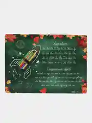 Зеленый доска для лепки / Настольное покрытие для рукоделия и учебы