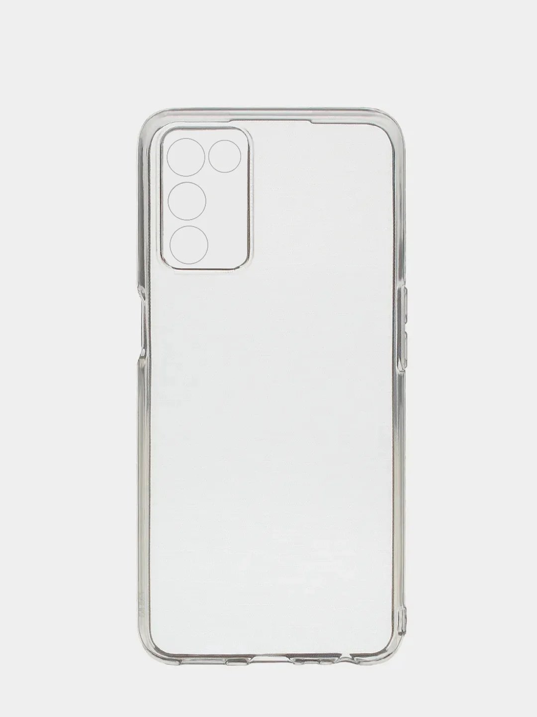 Чехол Oppo K9s 5G (Оппо К9с 5Джи), прозрачный, силиконовый, с защитой камеры