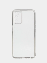 Чехол Oppo K9s 5G (Оппо К9с 5Джи), прозрачный, силиконовый, с защитой камеры