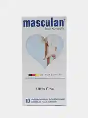 Презервативы Masculan 2 Ultra особо тонкие, прозрачные, с обильной смазкой, 10 штук