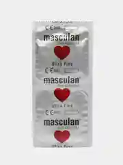 Презервативы Masculan 2 Ultra особо тонкие, прозрачные, с обильной смазкой, 10 штук