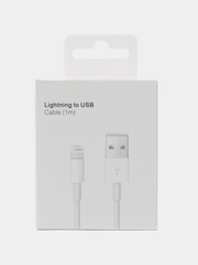 Кабель для iPhone, Lightning / Type-C, USB, зарядный шнур, 1 м