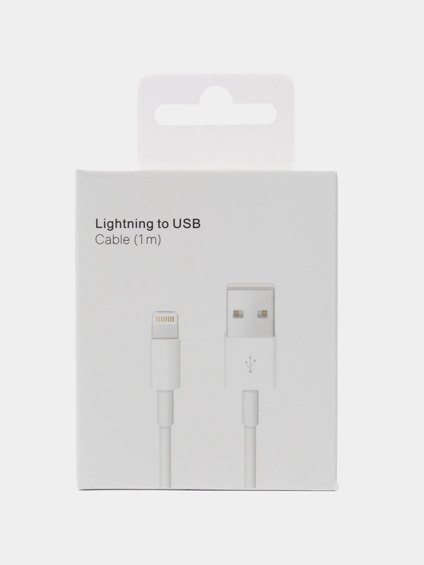 Кабель для iPhone, Lightning / Type-C, USB, зарядный шнур, 1 м