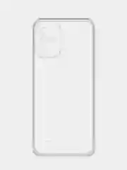 Чехол Realme Narzo 50i (Реалми Нарзо 50 ай), прозрачный, силиконовый, с защитой камеры
