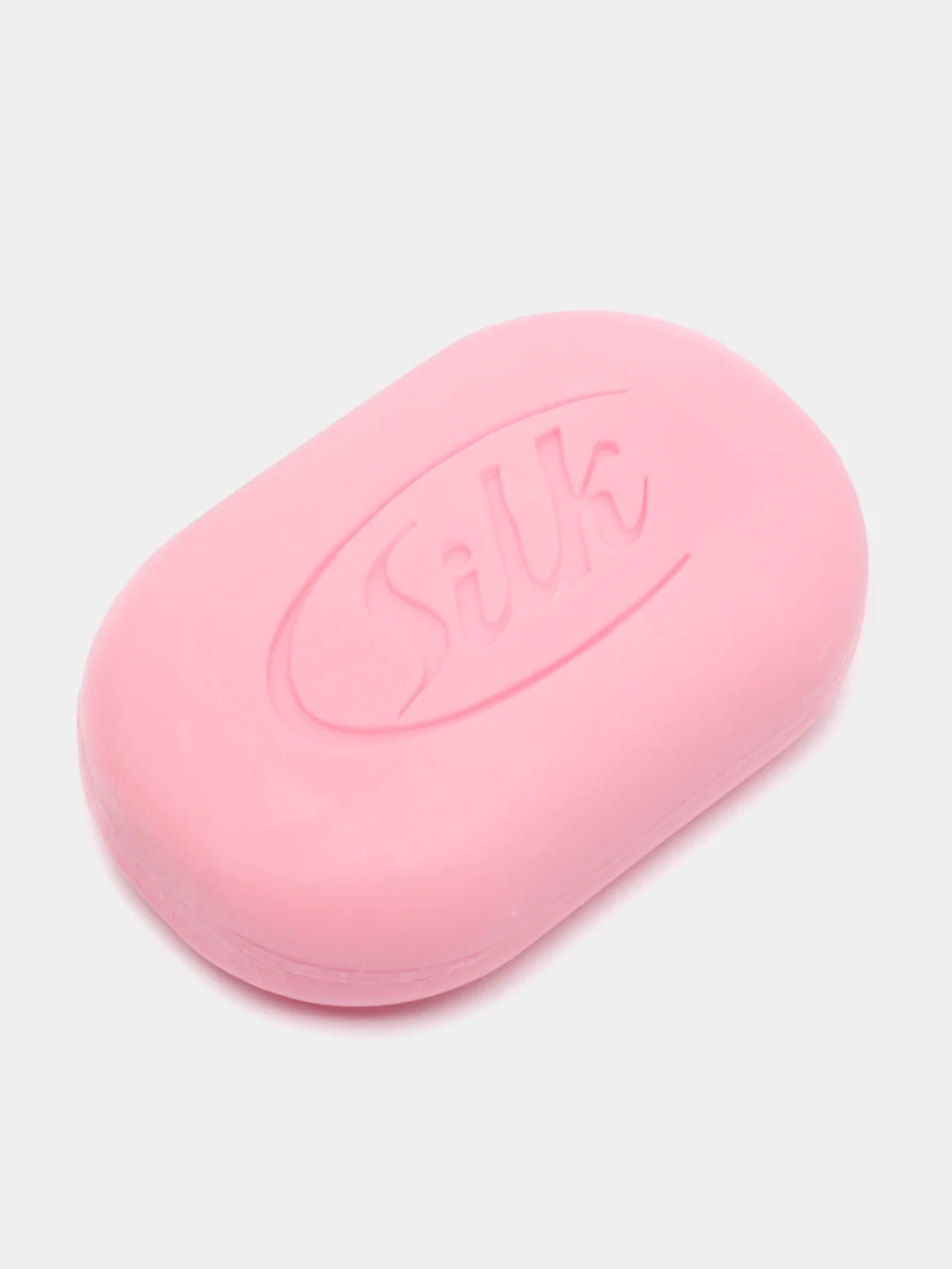 Вишнёвый туалетное Мыло Silk для Лица, Тела и Волос, 120г:  Натуральные Масла, Глубокое Увлажнение