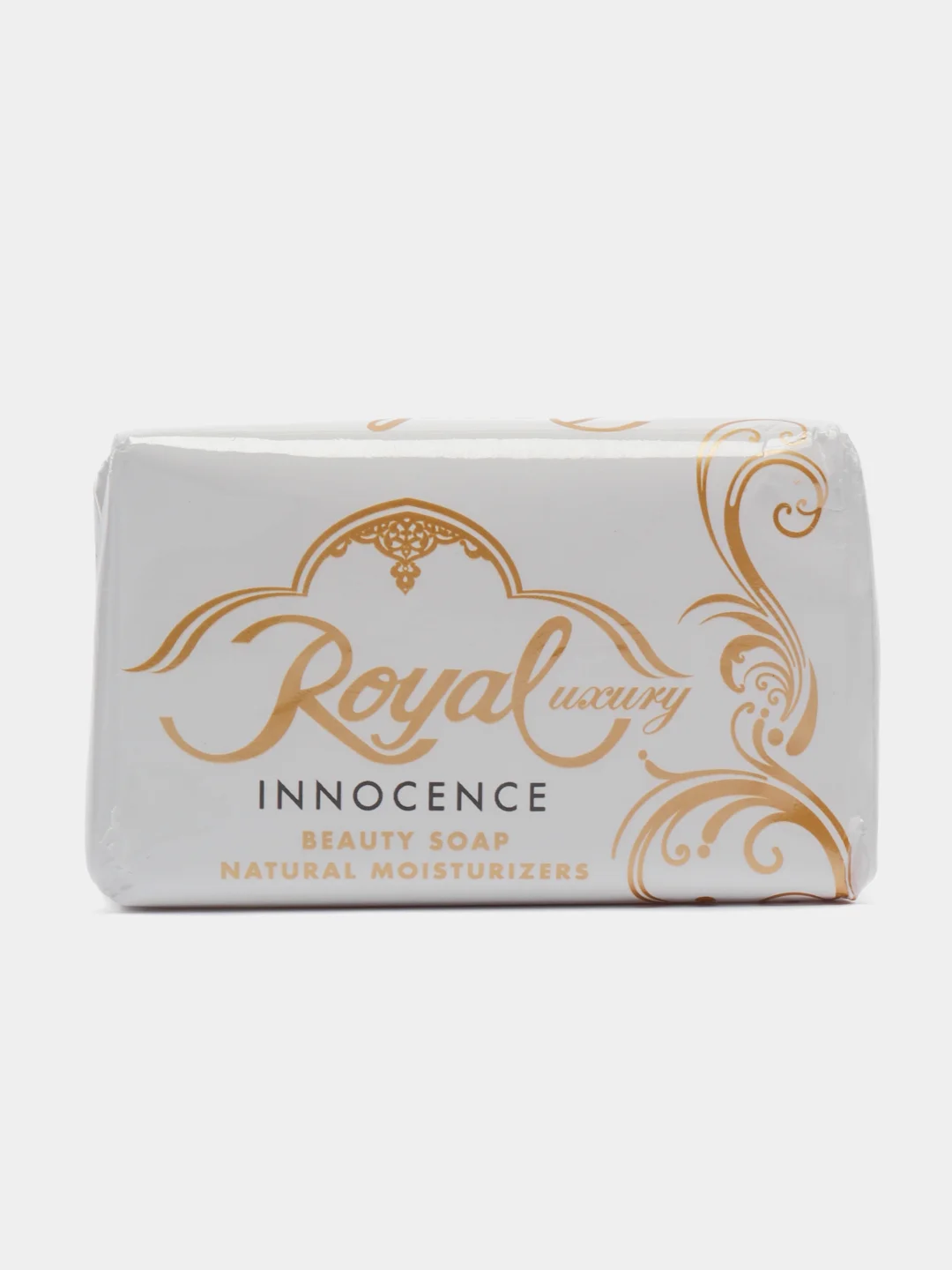 Белый royal Premium - Натуральное Арабское Мыло с Глицерином и Молочным Кремом, 120 г