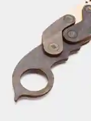 Бежевый меланж деревянные ножи, раскладные