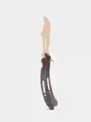 Серый деревянные ножи, раскладные