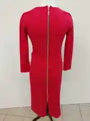 Бежевый меланж платье женское