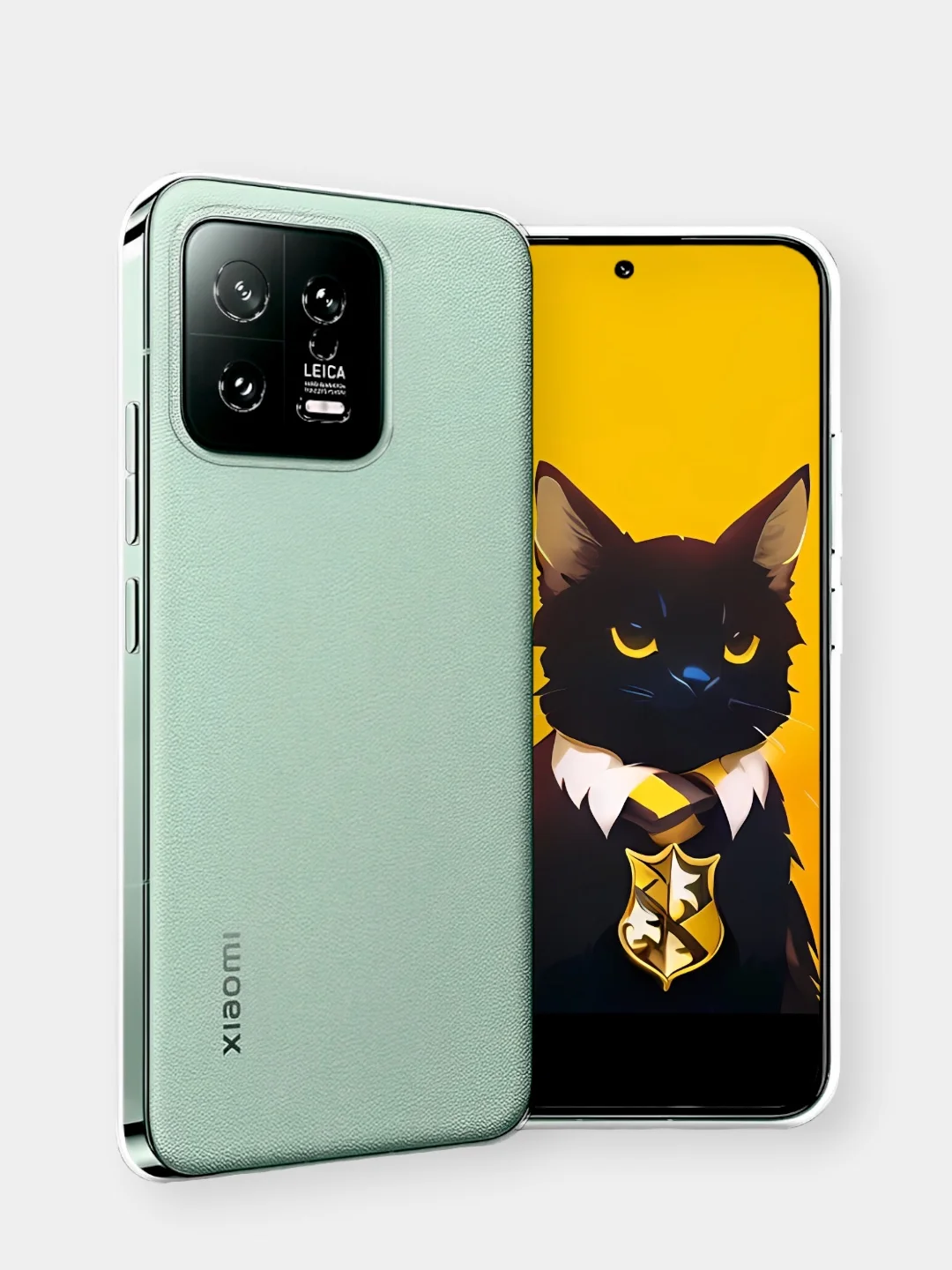 Чехол Xiaomi 13, Сяоми 13 прозрачный силиконовый с защитой камеры