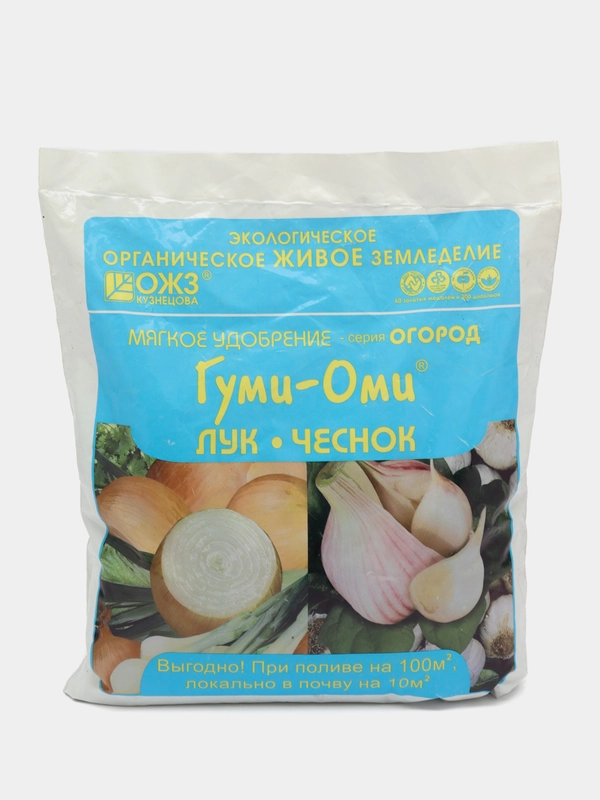 Гуми - Оми удобрение лук, чеснок 0.7 кг, органоминеральное