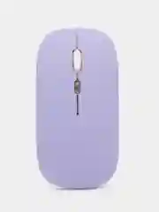 Фиолетовый мышь беспроводная / Мышка компьютерная с RGB подсветкой
