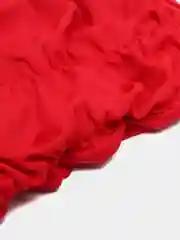 Багровый шапочка для плавания тканевая с увеличенным объемом для длинных волос