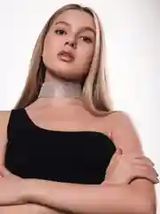 Чокер на Новый год со стразами