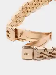 Золотой женские часы, с кварцевым механизмом