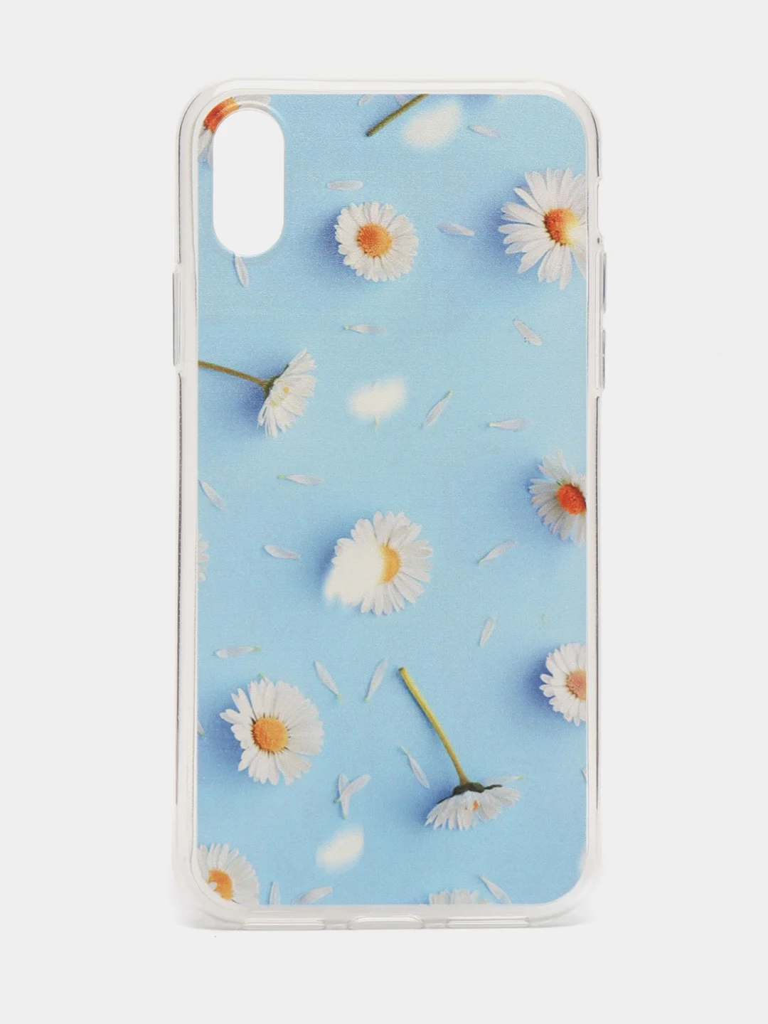 Светло-синий яркий чехол, цветные принты-картинки iPhone 5S/SE/6/6S/7/8/Plus/X/XS/XR/11/12/Mini/Pro/Max