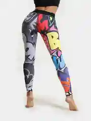 Черный легинсы женские, лосины