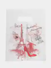 Красный пакетик подарочный, маленький/подарочный пакет