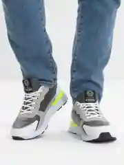 Салатовый кроссовки мужские, демисезонные