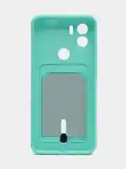Мятный чехол Xiaomi Redmi A1 Plus, A2 Plus A1+ A2+ (Редми А1 Плюс А2 Плюс) силиконовый с карманом