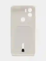 Белый чехол Xiaomi Redmi A1 Plus, A2 Plus A1+ A2+ (Редми А1 Плюс А2 Плюс) силиконовый с карманом