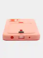 Пастельно-коралловый чехол Xiaomi Redmi A1 Plus, A2 Plus A1+ A2+ (Редми А1 Плюс А2 Плюс) силиконовый с карманом