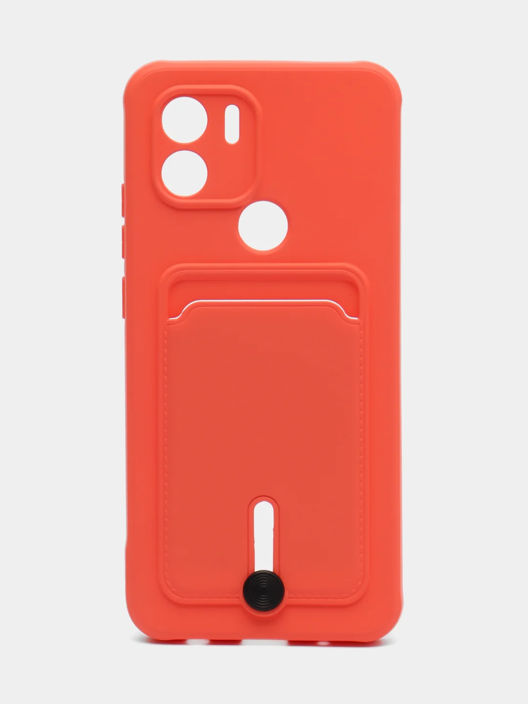 Коралловый чехол Xiaomi Redmi A1 Plus, A2 Plus A1+ A2+ (Редми А1 Плюс А2 Плюс) силиконовый с карманом