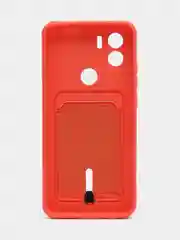 Коралловый чехол Xiaomi Redmi A1 Plus, A2 Plus A1+ A2+ (Редми А1 Плюс А2 Плюс) силиконовый с карманом