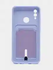 Лавандовый силиконовый чехол для Honor 10 Lite, P Smart 2019 (Хонор 10 Лайт/ П Смарт 2019) с карманом
