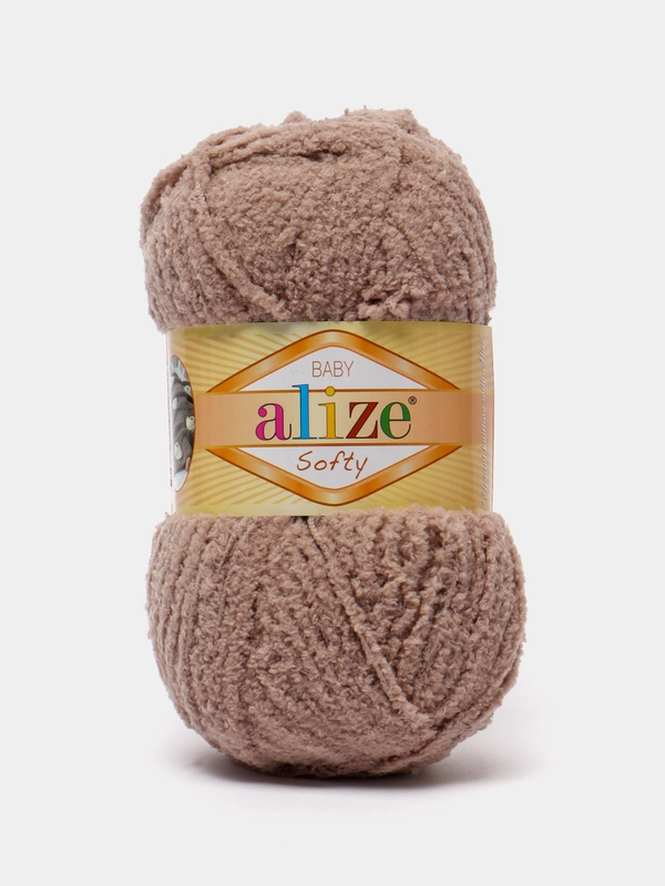 Пряжа Alize Softy, 100% микрополиэстер, 50 г, 115 м
