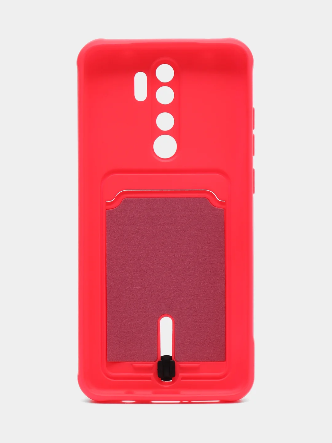 Фуксия чехол для Xiaomi Redmi Note 8 Pro (Редми Нот 8 Про) силиконовый , с карманом
