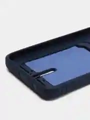 Темно-синий чехол Xiaomi Redmi A1 Plus, A2 Plus A1+ A2+ (Редми А1 Плюс А2 Плюс) силиконовый с карманом