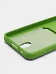 Лайм чехол силиконовый на Samsung Galaxy S23 (Самсунг Галакси С23), с карманом