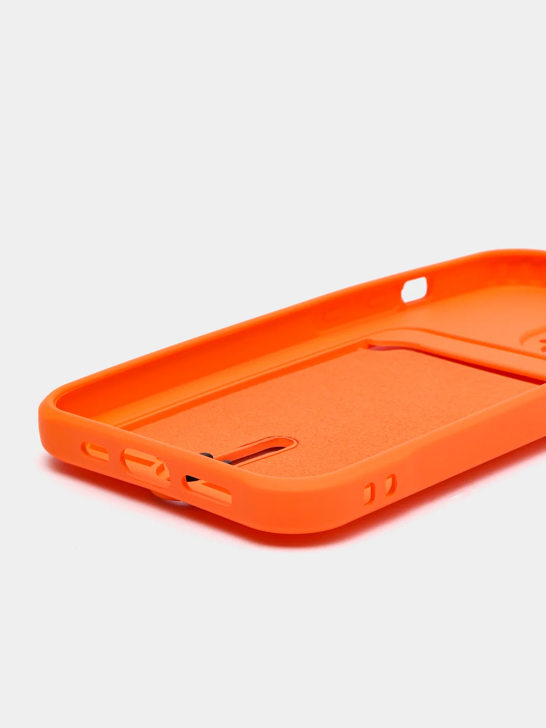 Манго силиконовый чехол для iPhone 13 Pro (Айфон 13 Про) с карманом, чехол на айфон