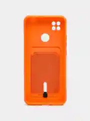 Оранжевый чехол для Xiaomi Redmi 9C, Redmi 9C NFC, Redmi 10A (Сяоми Редми 9С 9С НФС 10А) силиконовый