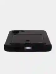 Черный силиконовый чехол для Samsung Galaxy S23 Plus, S23+ (Самсунг Галакси С23 Плюс), с карманом