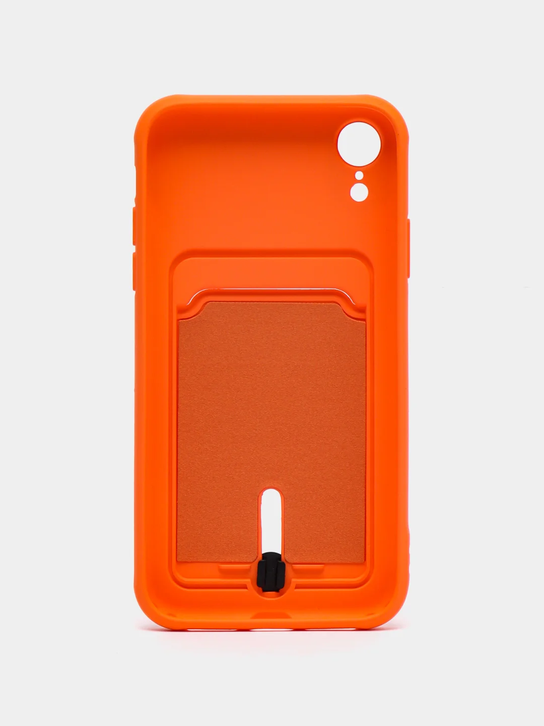 Манго силиконовый чехол для iPhone XR (Айфон ХР) с карманом для карт, чехол на айфон