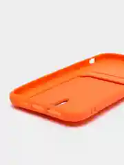 Манго силиконовый чехол для iPhone XR (Айфон ХР) с карманом для карт, чехол на айфон