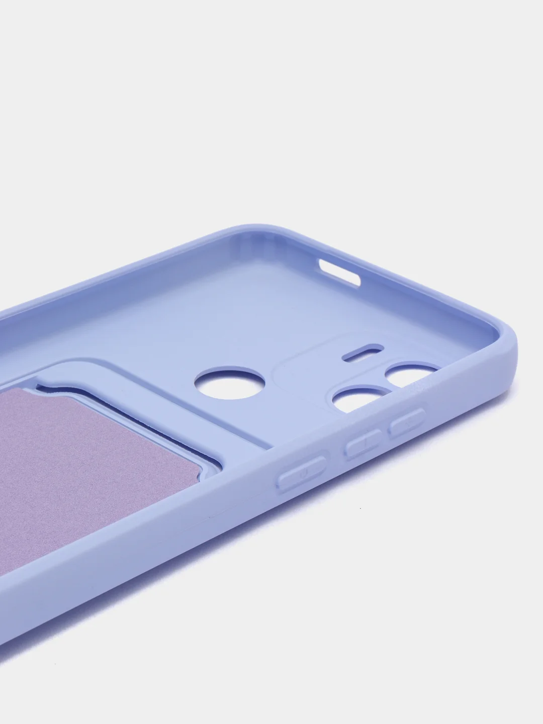 Лавандовый чехол Xiaomi Redmi A1 Plus, A2 Plus A1+ A2+ (Редми А1 Плюс А2 Плюс) силиконовый с карманом